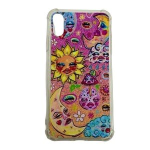 Boho‎ Chic Moon and Sun iPhone XS Max Case - Aesthetic Design Slim & Shockproof